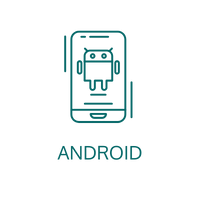 Hire Android developer icon